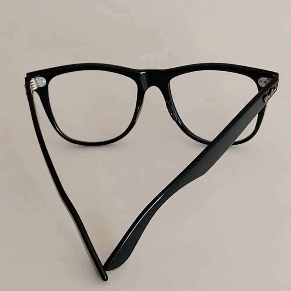 Vintage Ray Ban Wayfarer II Sunglasses Frames Only Black B&L 5022 Made In USA